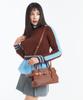 Badgigi Belt Leather Mini Tote Bag, Brown