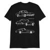 1963 vette Split Window Coupe Collector Car Gift Short-Sleeve Unisex T-Shirt