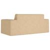Kids  2 Seater Sofa Cream Colored Soft Plush