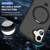 For iPhone 16 Plus Case Kickstand Back Phone Cover Compatible with MagSafe