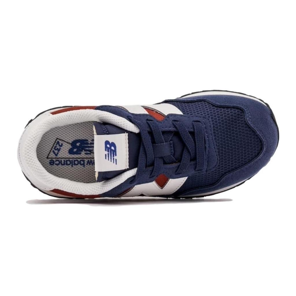New Balance Nb 237 Универсальные детские повседневные кроссовки с низким верхом Детские кроссовки Красный Синий PH237TR
