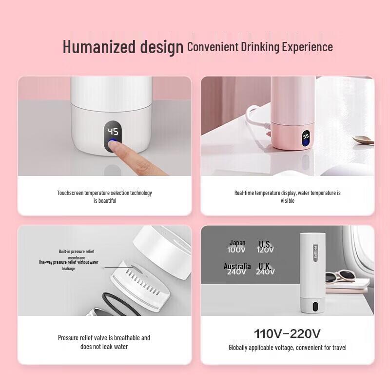 Philips Portable Electric Heating Thermos Mug