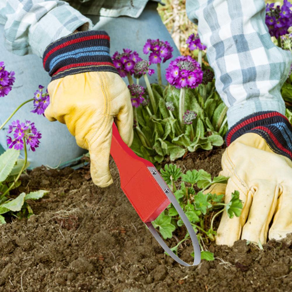 Manual Weeder Tool Multifunctional Manual Ring Weeding Shovel Creative Weed Trimmer Tool for Lawn Weeding Loosening