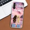 Girls Bff Best Friends Forever Phone Case For Samsung Galaxy A02S A12 A22 A32 A42 A52 A72 A51 A50S A71 A41 A31 A21S A70S A40 A30