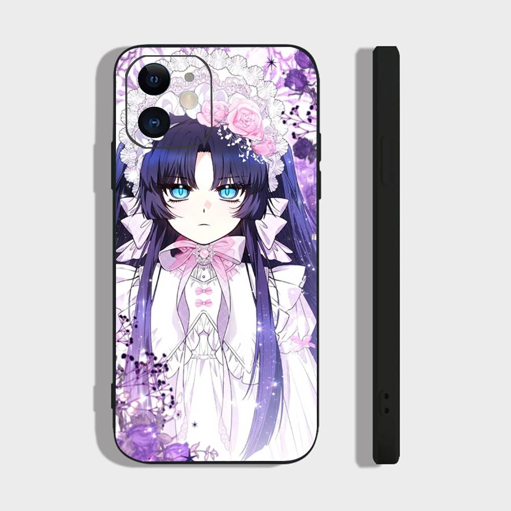 Черный Killer W-Whale Baby Корейский комикс Чехол для телефона Для IPhone 17 Air 16 15 14 13 Pro Max 11 12 Черный силиконовый чехол