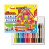 Карандаш-мелок Pentel цветной карандаш pastic GC1-18D 18 цветов