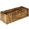 109L Raised Garden Bed, Wooden Rectangle Planter Box, Outdoor Herb Vegetable Flower Pot (100L x 40W x 30H cm)