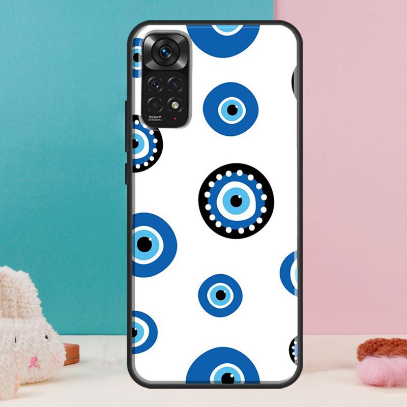 Чехол «Сглаз» для Xiaomi Redmi Note 14 13 Pro 12 11 9 10 9S 10S 11S 12S Redmi 14C 13C 10C 12C
