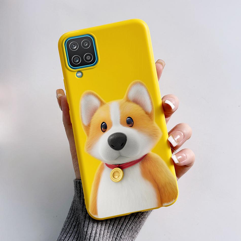 Для Samsung A12 Чехол Galaxy A12 Чехол Астронавт Мягкий Силикон Чехлы для Телефона Fundas Для Samsung GalaxyA12 A12 A 12 A125F Чехол Coque