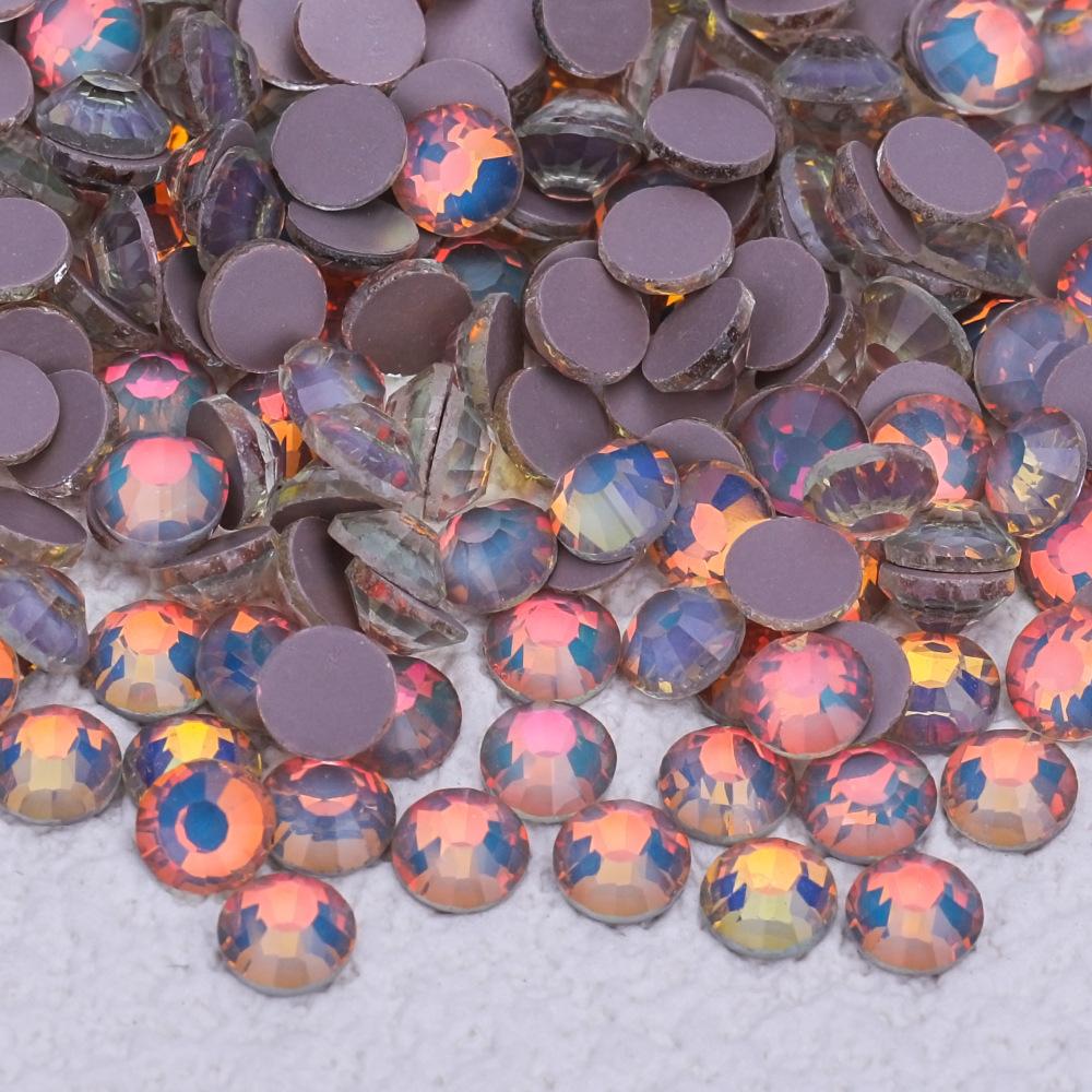 Weichen флуоресцентное протеиновое сверло, плоское дно, стеклянные стразы, неоновый свет, сделай сам, светящийся нейл-арт, ювелирное сверло для ногтей