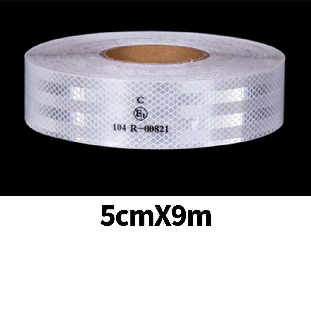 Светоотражающая клейкая лента высокой интенсивности Предупреждающая заметность Автомобильные наклейки Светоотражающая полоса Для грузовика Прицепа Безопасность Аксессуар