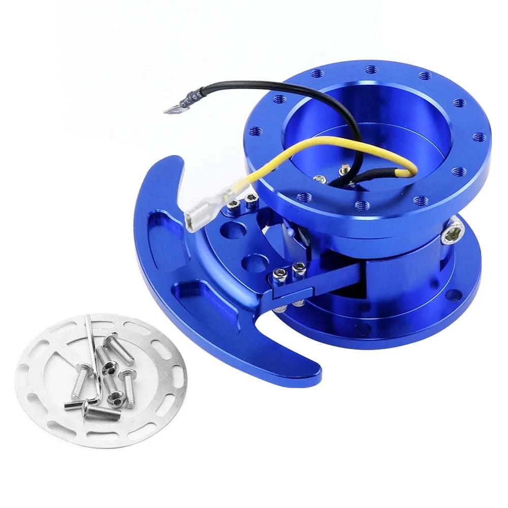 Universal Adapter  Aluminum Body Removable Snap Off Boss Kit Tilt Racing Steering Wheel Quick Release Hub Kit Auto Parts