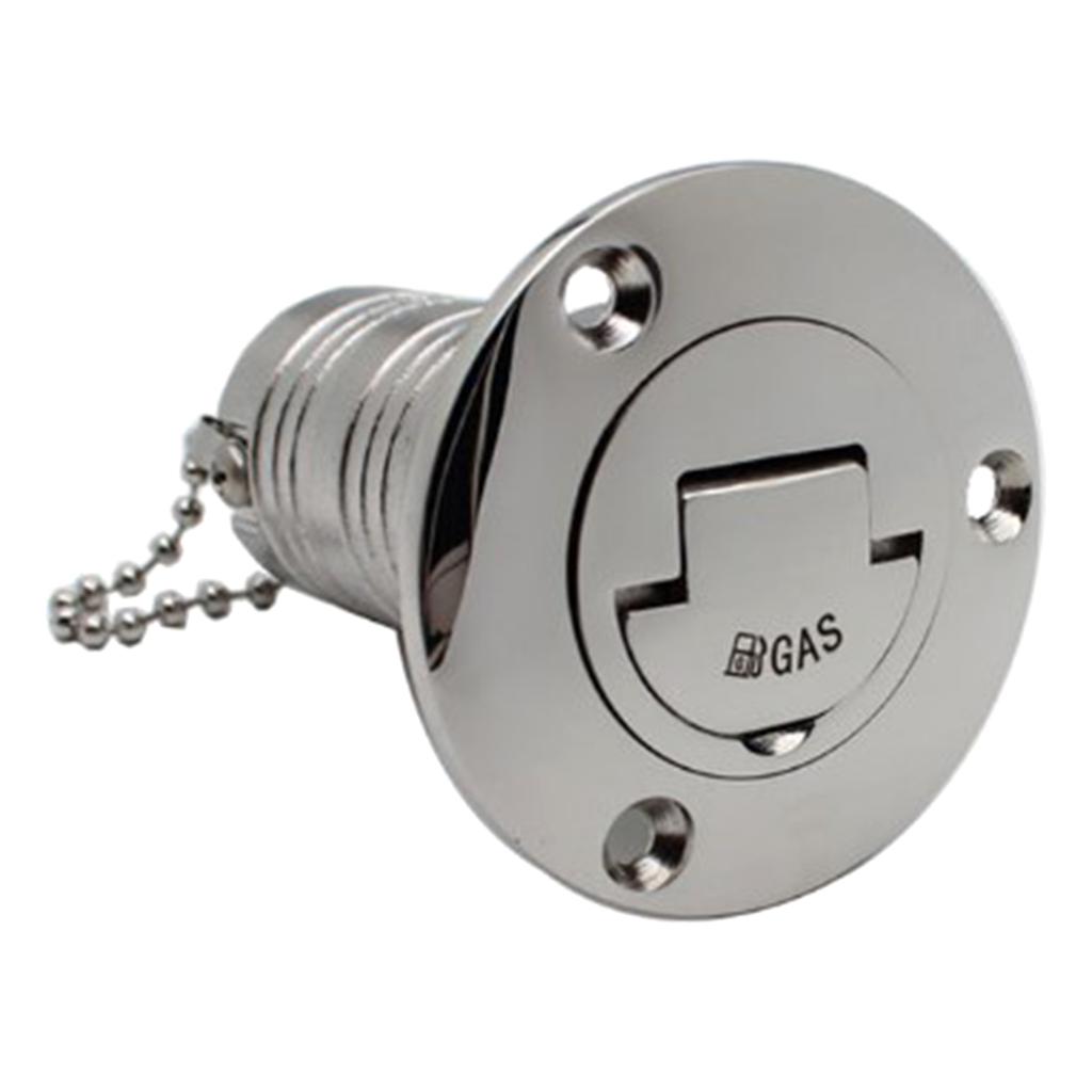 Marine Hardware 316 Stainless Steel Deck Filler Fill Fuel Gas Diesels Water Waste Caps Accessories Yacht