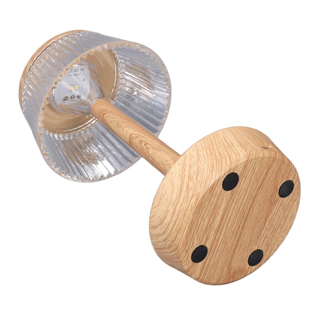 Cordless Table Lamp 3 Colors Stepless Dimming 1500mAh Rechargeable Battery Touch Dimmable LED Desk L