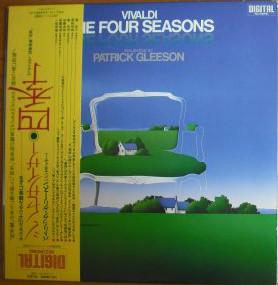 LP Record PATRICK GLEESON Vivaldi Four Seasons On Synthesizer VIC28052 VICTOR 1982 Japan Obi Classical Used