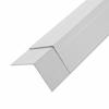 5 pcs. Corner Trim Profiles for Decking Aluminum 170 cm Silver