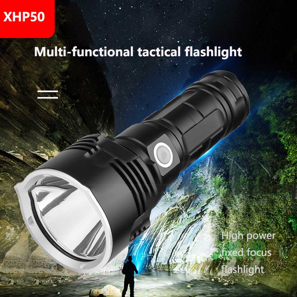 XHP50 Супермощный фонарь Яркий Фонарик Лампы Алюминиевый сплав Кемпинг Рыбалка Освещение Фонарь