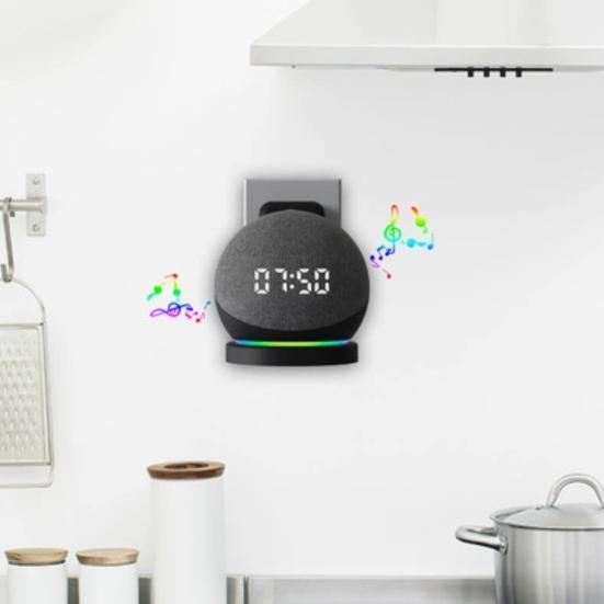 Wall Mount Bracket Speaker Holder Strong Load-bearing High Stability Simple Installation Speaker Bracket for Echo Dot