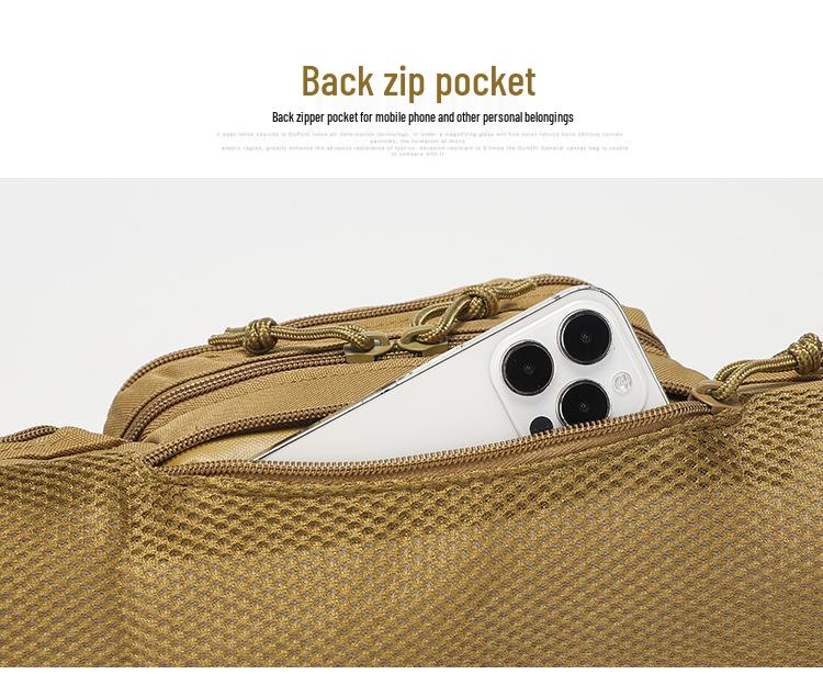 Многофункциональная тактическая поясная и плечевая сумка для занятий спортом на открытом воздухе и велоспорта