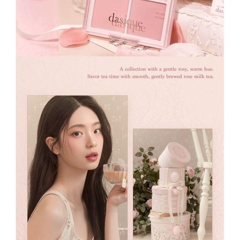 DASIQUE Коллекция румян Blending Mood Cheek Rose Milk Tea