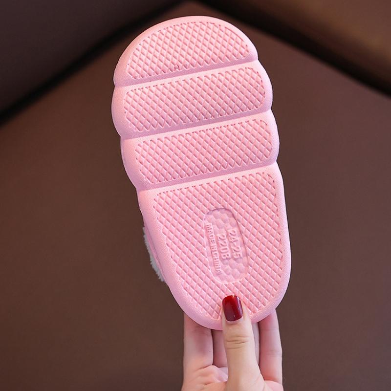 Cotton Slippers Non-slip Leisure Cartoon  Fruit Pattern Boys Girls