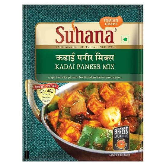 Комбо-набор Suhana Paneer из 7 блюд - Paneer Makhanwala, Paneer Tikka, Shahi Paneer, Mutter Paneer, Paneer Butter, Kadai Paneer, Paneer Chilli Готовая смесь