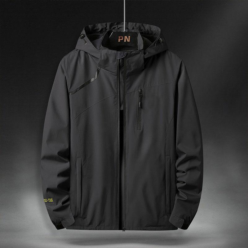Куртки ветровки мужские больших размеров 45-130 кг 5XL 6XL 7XL уличное ветрозащитное непромокаемое пальто одежда больших размеров Jaqueta