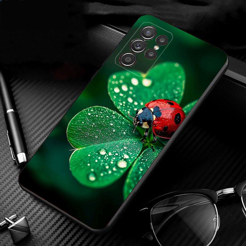 Чехол для телефона с божьей коровкой для Samsung Galaxy S26 S25 S24 S23 S22 S21 Ultra S24 S23 S22 S21 S25 Plus S24 FE