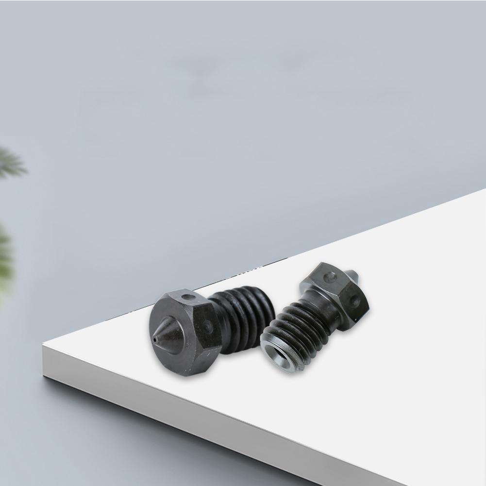 4 шт. Аксессуары для 3D-принтера 1,75 мм Сопло 0,5 мм верхний уровень V6 Закаленная сталь Высокая точность для Pursa