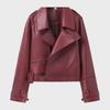 2024 Spring Women's Street Fashion Leather Jackets - European & American Style