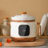 235W Electric Stew Pot 1.8L Capacity Stew Cooker for Soup Porridge Anti Dry Burning 24 Hour Smart Ti
