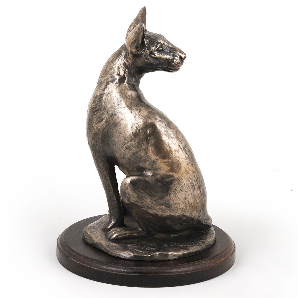 Kot Egipski Mau - Statuetka Kota, Figurka Do Biura, Trofeum Na Wystawę Kotów Marki Art-Dog
