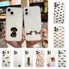 Чехол для телефона с силуэтом таксы Для iPhone 17 16 15 14 13 12 11 Pro Max XS X XR 16e Задняя крышка Прозрачный Funda