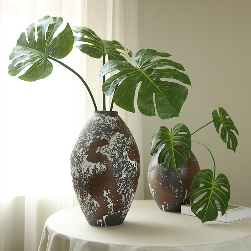 1 шт. искусственные листья, реалистичные зеленые листья, декоративные, наружные, искусственные, персидские, папоротники, сделай сам, зелень, украшение для внутреннего пейзажа