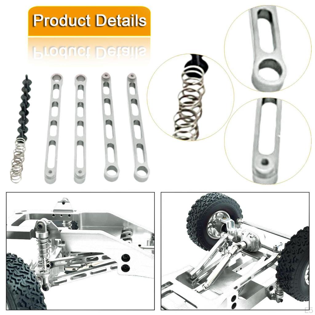 1/12 RC Car Front Axle Pull Rod Set Directly Replace Parts Accessories for MN82 MN82S