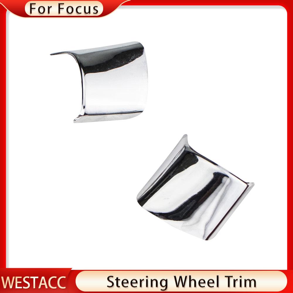 Наклейка на отделку рулевого колеса автомобиля для Ford Focus 3 MK3 Sedan Hatchback Kuga Escape 2012 - 2014