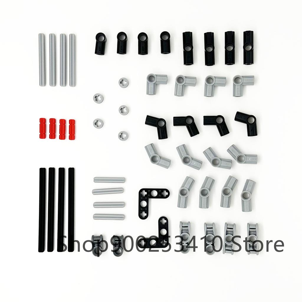 Высокотехнологичные технические детали Штифт Балка Подъемный рычаг Ось Соединитель Панель Шестерня Автомобиль Мотоцикл Строительные блоки Кирпичики Технологический набор Игрушки