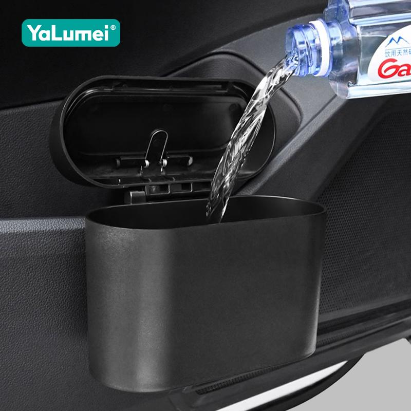 Для Toyota RAV4 XA50 2019 2020 2021 2022 2023 2024 2025 Универсальный Портативный Автомобильный Круглый Мусорный Бак Карманный Мусорный Бак Для Разного