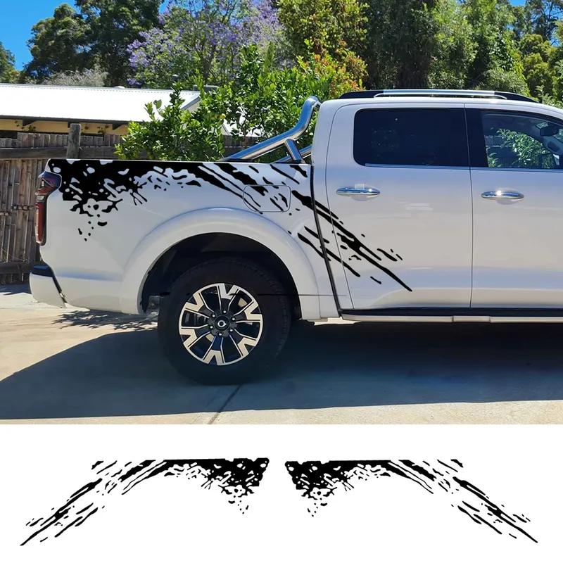 Наклейки на борт пикапа Для Isuzu Dmax Dodge RAM 1500 Toyota Hilux Tacoma VW Amarok Декоративные наклейки на крылья грузовика Автоаксессуары