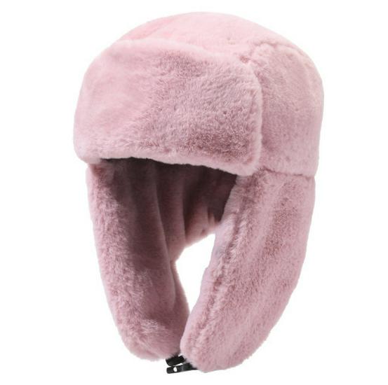 Unisex Winter Cycling Hat with Ear Protection, Thick Velvet Lining