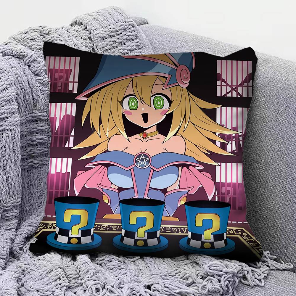 Dark Magician Girl Yu Gi Oh Home Sofa Cushion Covers and Aecorative Custom Pillow Covers