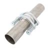 Exhaust Spring Bolt Flange Repair Pipe 1.9in OD To 1.8in OD Universal Spherical Joint Quick Fix Exhaust Flange