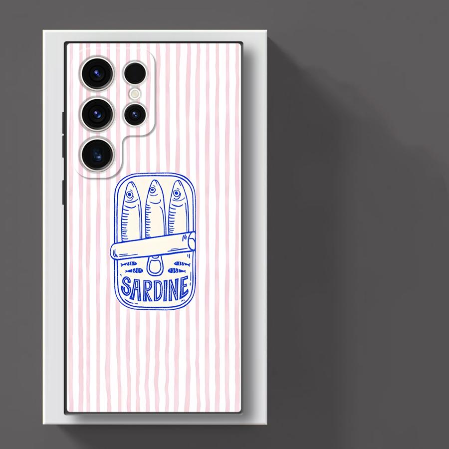 Чехол для телефона Funda для Samsung Galaxy S26 S25 Ultra S10 S9 S21 FE Note 20 Ultra 8 9 10 S23 S24 Plus S20 Мультяшный Креативный