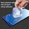 Reusable Adhesive Phone Mount Transparent Nano Grip Pads for Car Wall
