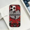 Модные тренды WU-T-TANG CLANs Для IPhone 17 16 15 14 13 12 11 Pro Max Plus Pro Гофрированный Ударопрочный Матовый Чехол для Телефона