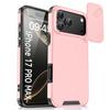 IPhone 17 Air 17 16E 15 14 Plus 13 12 11 Pro Max Жесткий чехол Coque Противоударная броня Защита объектива со сдвигом Магнитный чехол для телефона