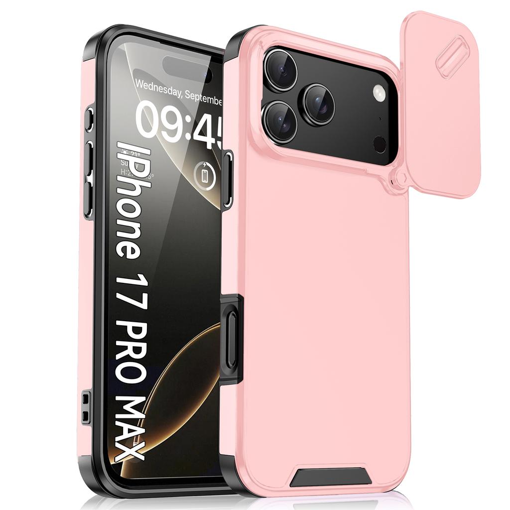 IPhone 17 Air 17 16E 15 14 Plus 13 12 11 Pro Max Жесткий чехол Coque Противоударная броня Защита объектива со сдвигом Магнитный чехол для телефона