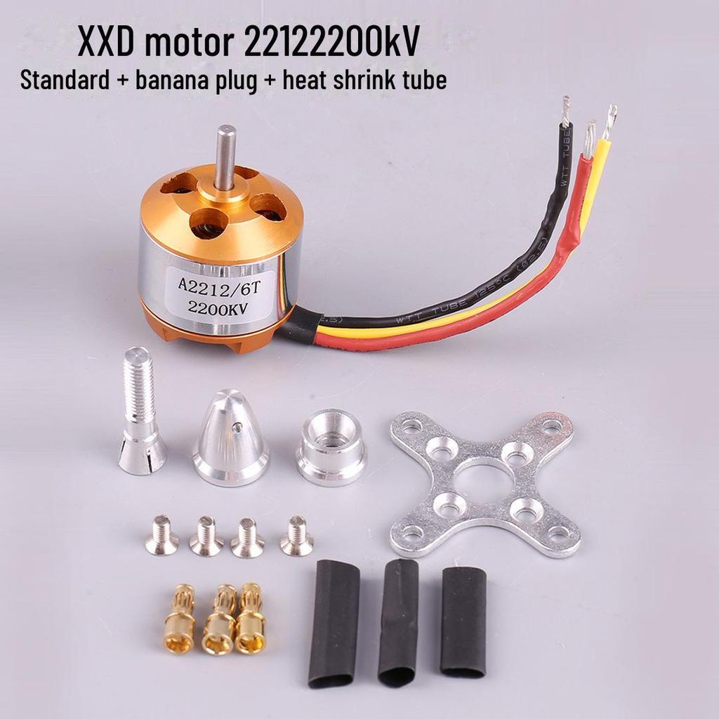 Бесщеточный двигатель XXD A2212 для многоосных и неподвижных самолетов - KV1000/1400/2200