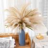 Fake Reed Grass Long-lasting Fade-resistant Realistic Artificial Pampas Grass for Home Wedding Decoration