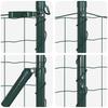 Ground Fix Welded Wire Fence 25 x 1 m (W x H)